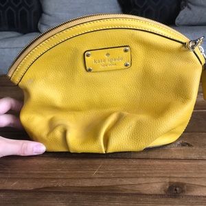 Mustard Kate Spade purse